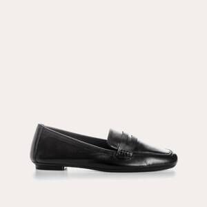 NEW REQINS women's hema cuir loafer in noir
